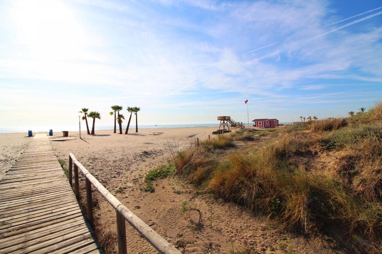 Global Properties, Apartamento Con Terraza Y Piscina En La Playa De Canet Canet d’En Berenguer Kültér fotó